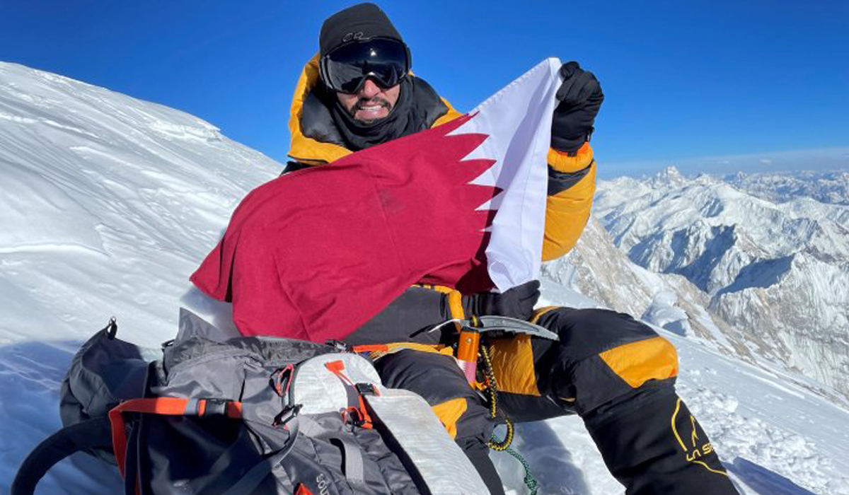Qatari Climber Fahad Badar Conquers Broad Peak in Karakoram Mountains